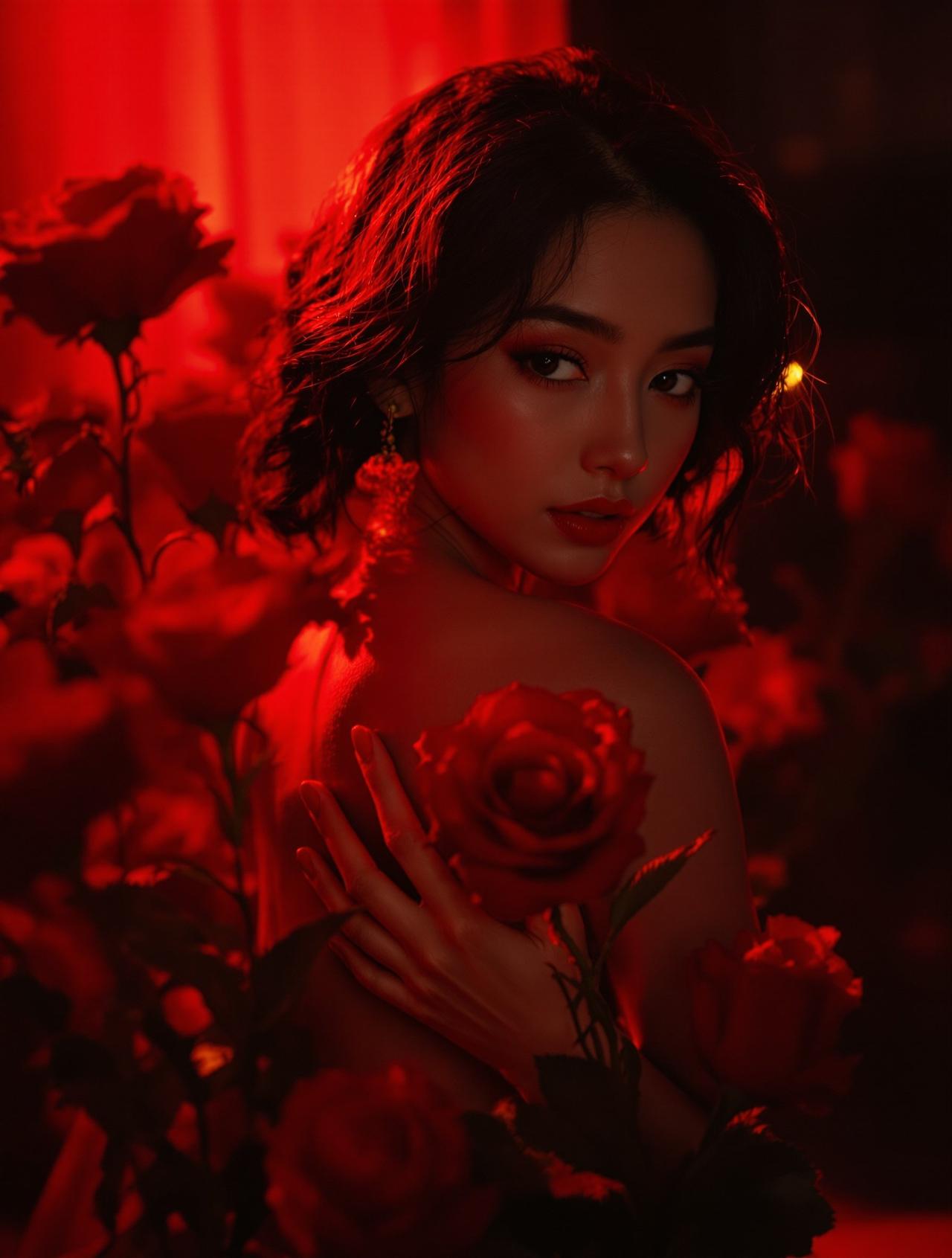 暗夜玫瑰 - 陈雅婷 福利asmr - 暗夜玫瑰 - 性感系 - 陈雅婷 唯美写真作品